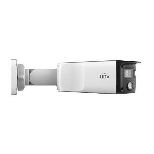Uniview Ultra H.265 P3 4MP Dual-Lens HD ColorHunter Wide Angle Fixed Bullet Network Camera IPC2K2...