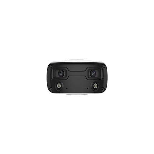 Uniview Ultra H.265 P3 4MP Dual-Lens HD ColorHunter Wide Angle Fixed Bullet Network Camera IPC2K2...