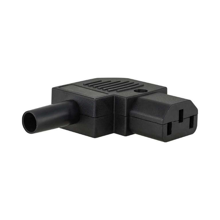 IEC Female Right Angle Kettle Connector JA-2231-2