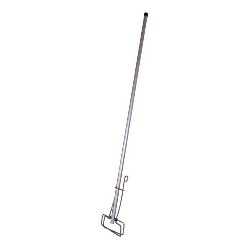 Parrot Janitorial Fan Mop Spring Clip with 22mmx1.3m Aluminium Handle JA0325