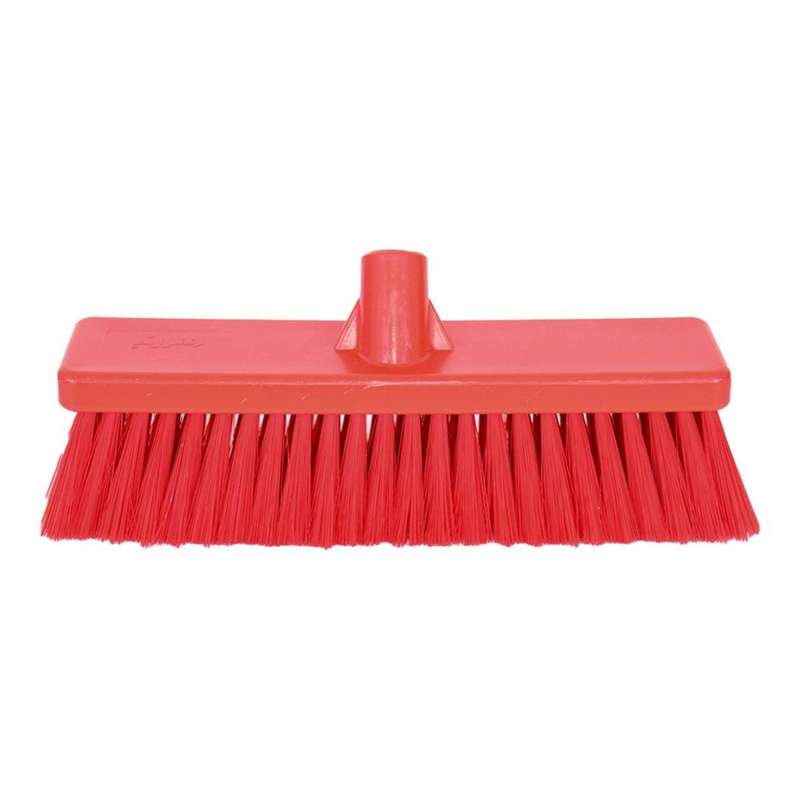Parrot Janitorial 300mm Broom Head - Hard Red JA0337HR