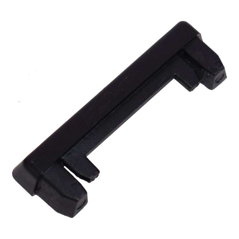 Parrot Janitorial 90cm Wall Rail With End Clips Black JA0342