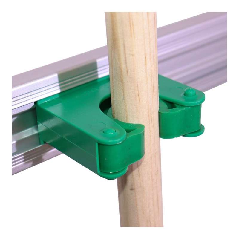 Parrot Janitorial Wall Rail Bracket Green JA0342G