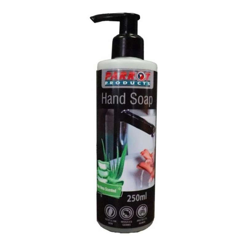 Parrot 250ml Janitorial Hand Soap Aloe Vera 6-pack JA0402HSA