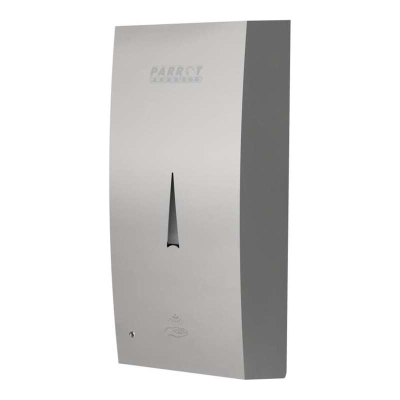 Parrot 1000ml Janitorial Stainless Steel Wall Mounted Auto Sanitizer Dispenser JA0503AS
