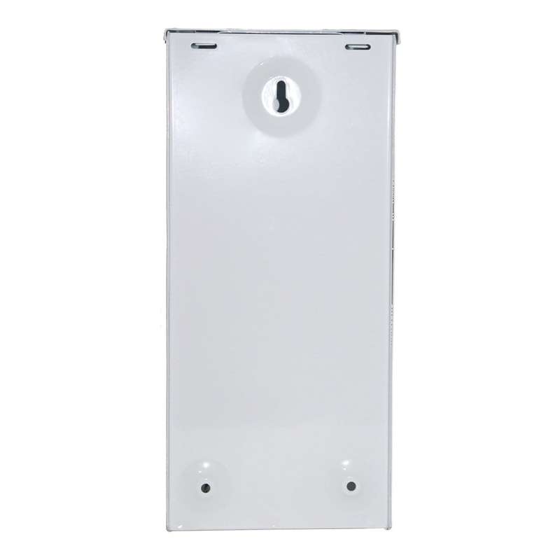 Parrot Janitorial TR2 Toilet Roll Holder Lockable - Mild Steel White JA0508A
