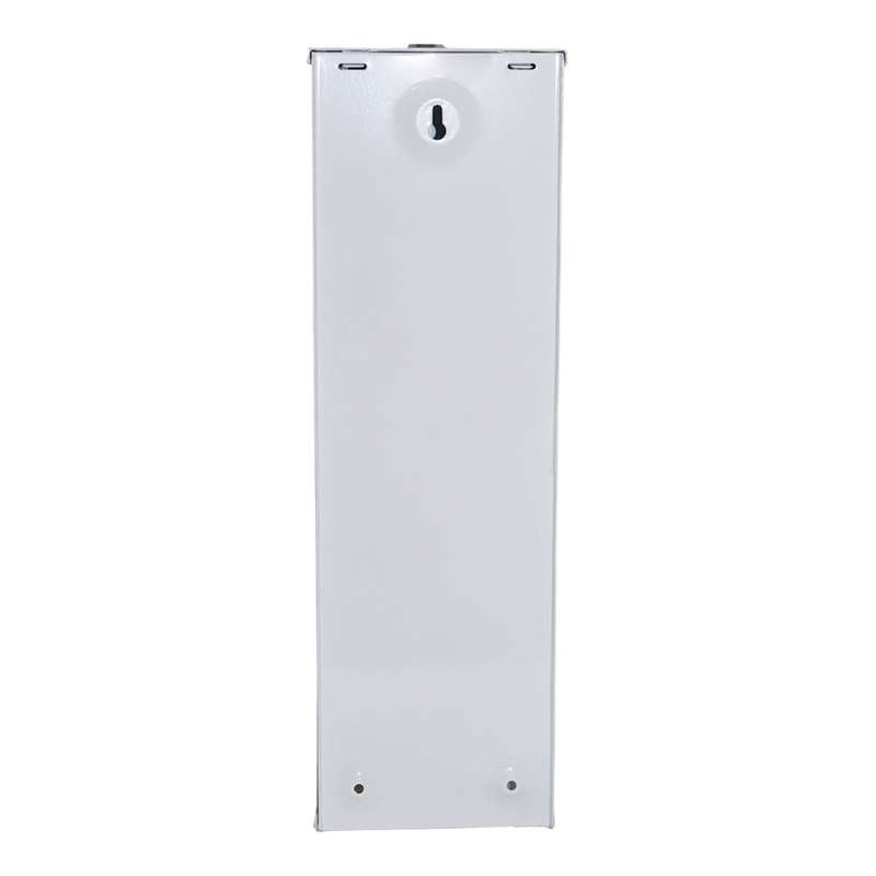 Parrot Janitorial TR3 Toilet Roll Holder Lockable - Mild Steel White JA0508B