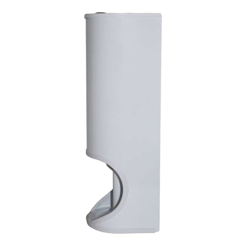 Parrot Janitorial TR3 Toilet Roll Holder Lockable - Mild Steel White JA0508B