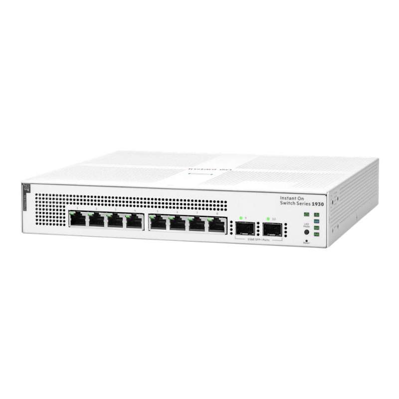 HPE Networking Instant On Switch Series 1930 8G Class4 PoE 2SFP 124W JL681A