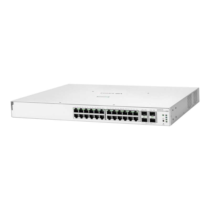 HPE Networking Instant On Switch Series 1930 24-port PoE GbE Smart Managed with 4x SFP+ Ports JL684B