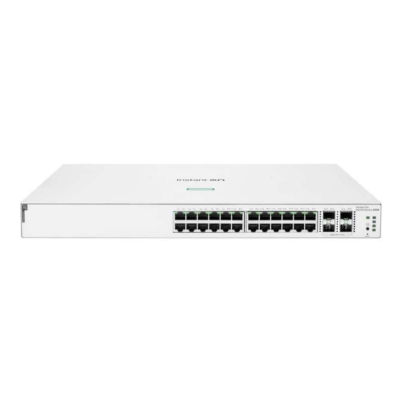 HPE Networking Instant On Switch Series 1930 24-port PoE GbE Smart Managed with 4x SFP+ Ports JL684B