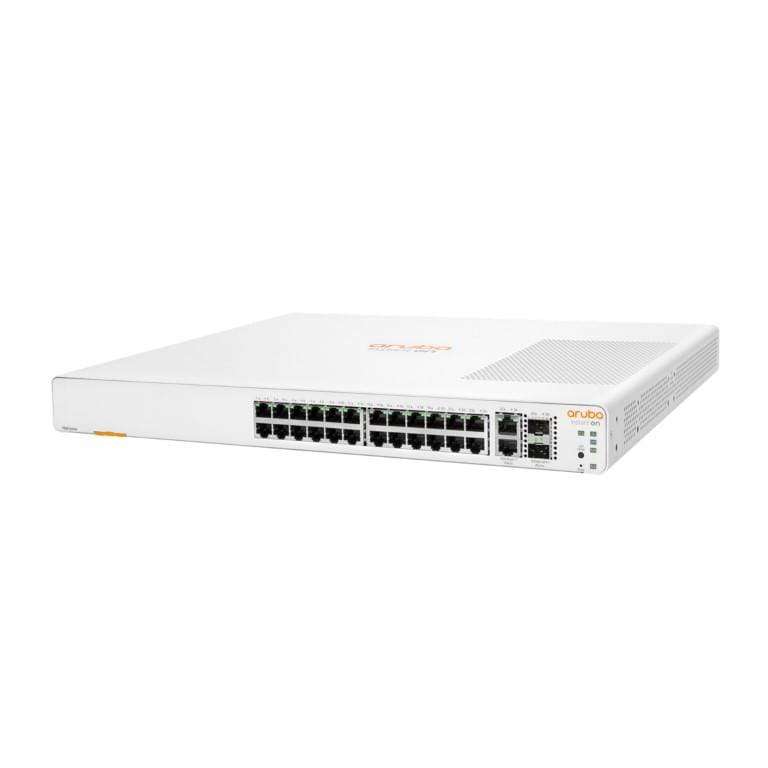 HPE Networking Instant On 1960 24-port GbE Smart Managed Switch with 2x 10GbE and SFP+ Ports JL806A