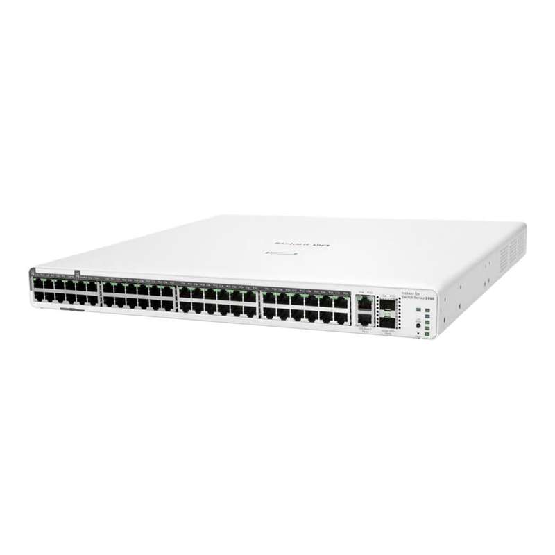 HPE Networking Instant On Switch Series 1960 48-port PoE 2XGT 2SFP+ 600W JL809A