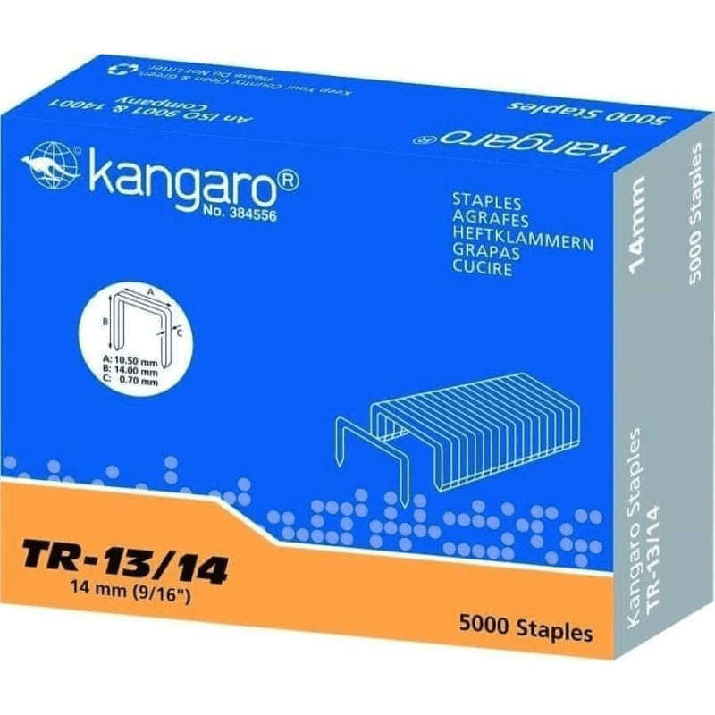Kangaro TR-13/14 Heavy Duty Staples Gun Tackers 5000-pack KAN/S/TR-13/14