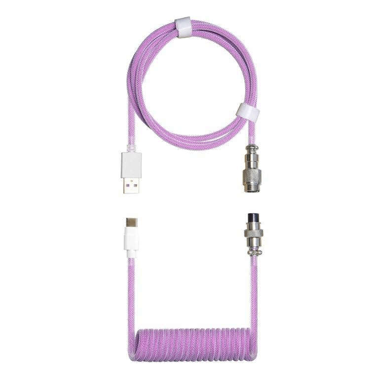 Cooler Master Type-C Coiled Cable Purple KB-CPZ1