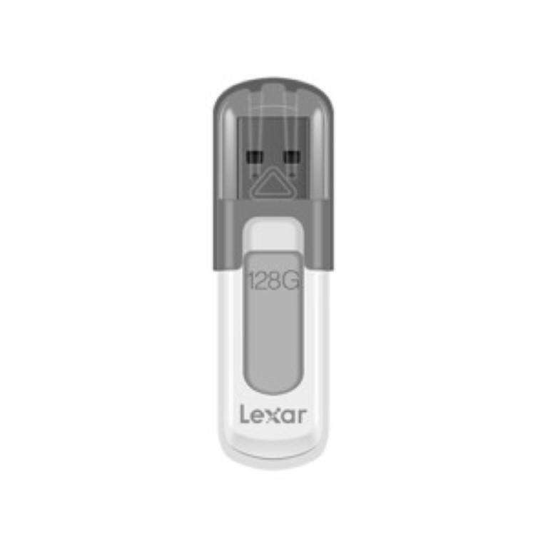 Lexar JumpDrive V100 128GB USB Flash Drive Grey LJDV100-128ABGY