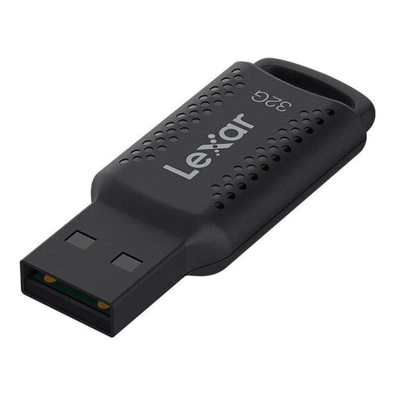 Lexar JumpDrive V400 32GB USB 3.0 Flash Drive Black LJDV400032G-BNBNG