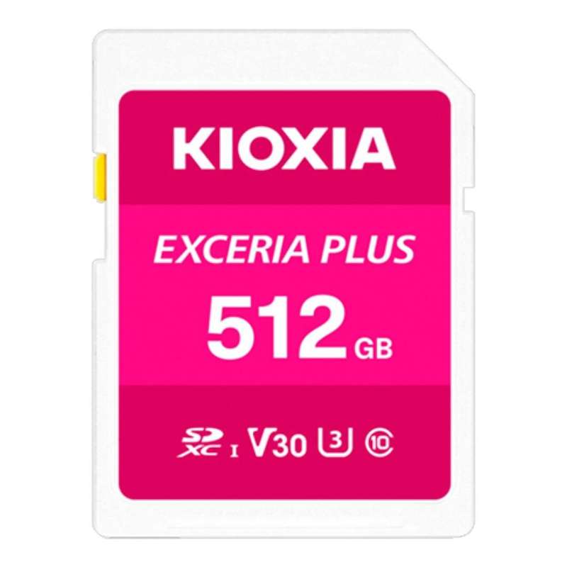 Kioxia N303 EXCERIA PLUS 512GB SD Memory Card LNPL1M512GG4