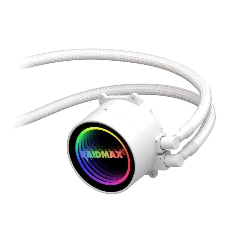 Raidmax Infinita 360mm ARGB Liquid CPU Cooler - White LS360WT ARGB