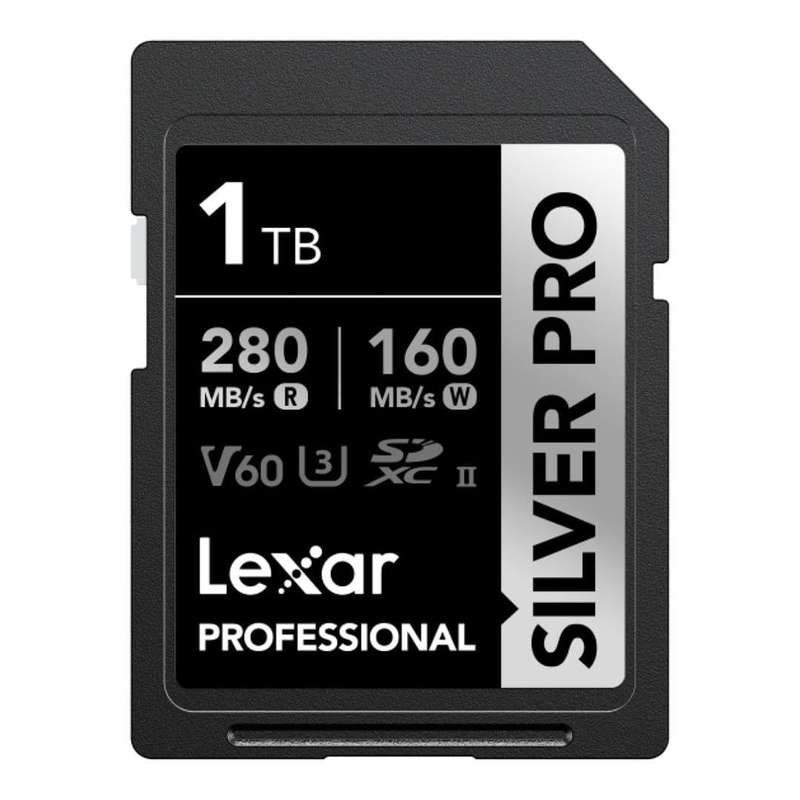 Lexar SILVER PRO 1TB SDXC Memory Card LSDSIPR001T-BNNNG