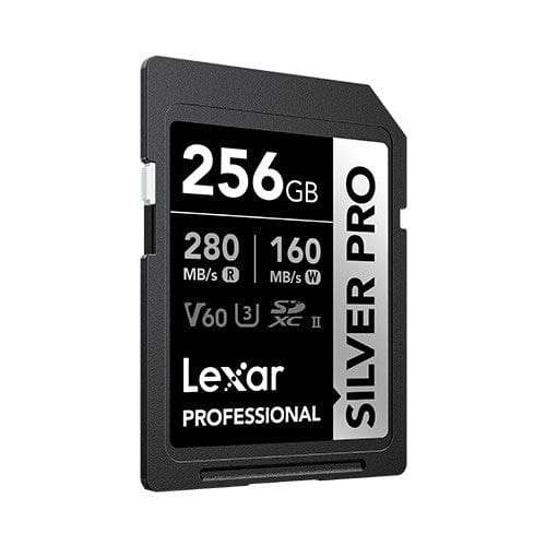 Lexar Professional SILVER PRO 256GB SDXC Memory Card LSDSIPR256G-BNNNG