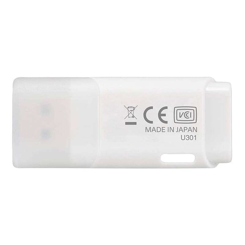 Kioxia U301 TransMemory 32GB Type-A USB Flash Drive White LU301W032GG4
