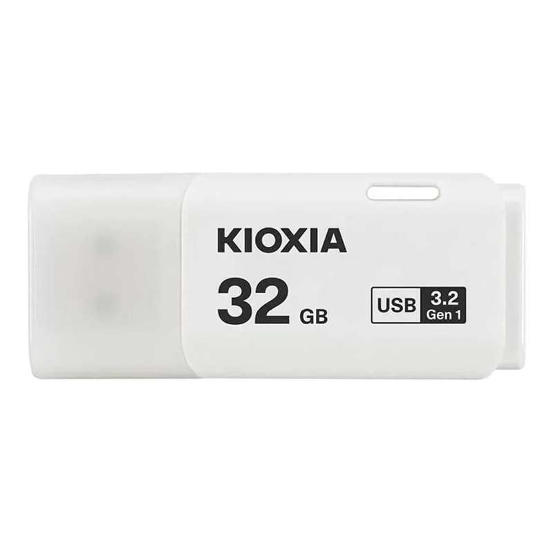 Kioxia U301 TransMemory 32GB Type-A USB Flash Drive White LU301W032GG4