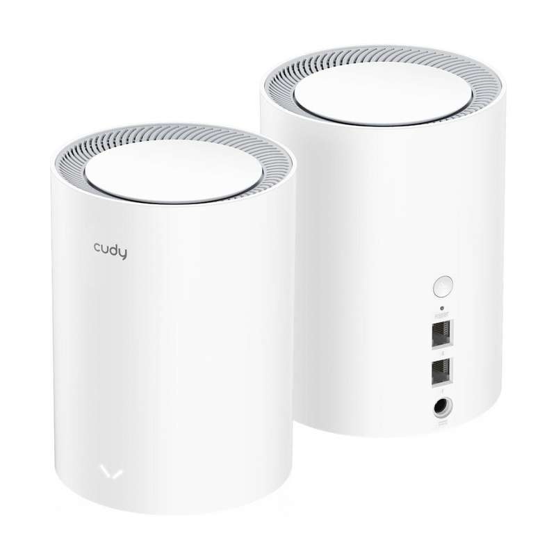Cudy M1800(2-pack) AX1800 Dual-Band Whole Home Mesh Wi-Fi 6 System