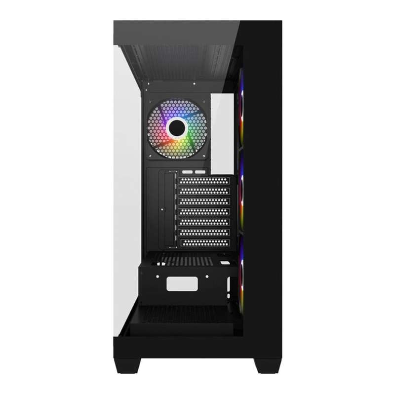 FSP M340-BA ARGB ATX Mid-Tower Gaming PC Case Black
