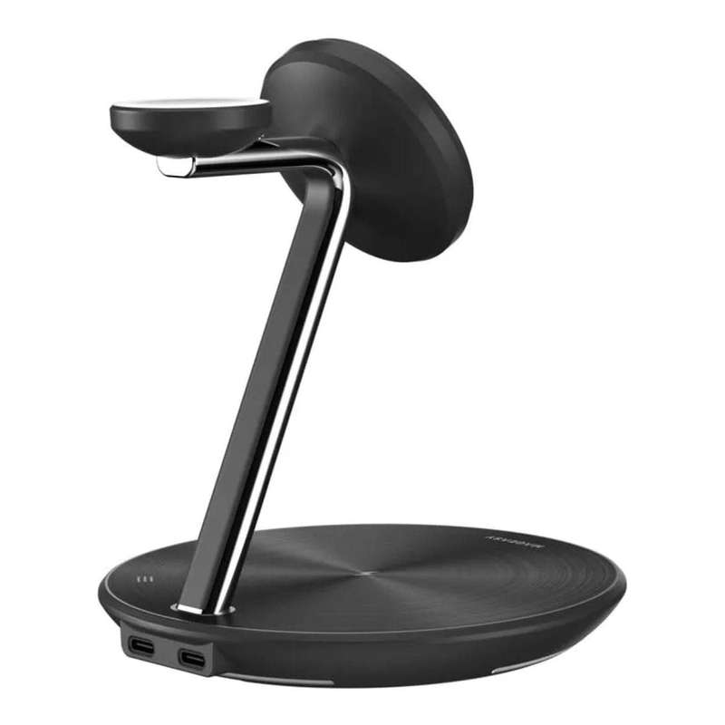MagEasy PowerStation 5-in-1 Magnetic Wireless Charging Stand Black MAAIWA130BK22