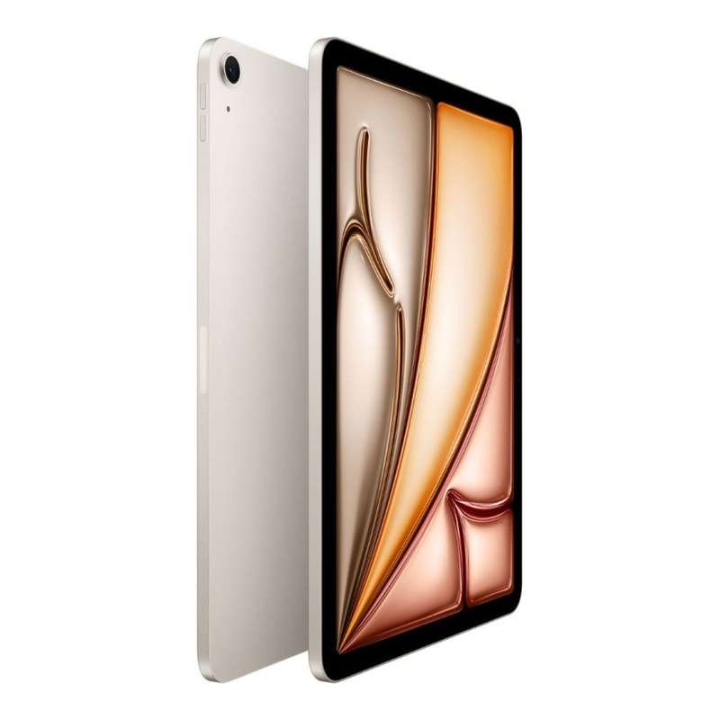 Apple iPad Air 11-inch Tablet - Apple M3 128GB ROM 8GB RAM Wi-Fi iPadOS 18 Starlight MC9Y4QA/A
