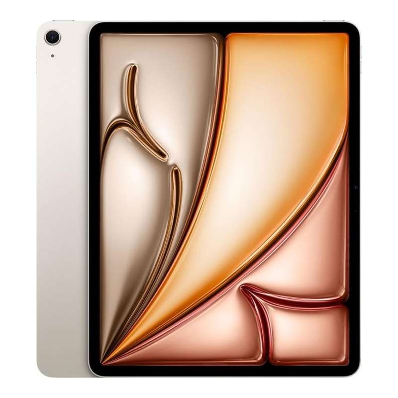 Apple iPad Air 13-inch Tablet - Apple M3 128GB ROM 8GB RAM Wi-Fi iPadOS 18 Starlight MCNK4QA/A