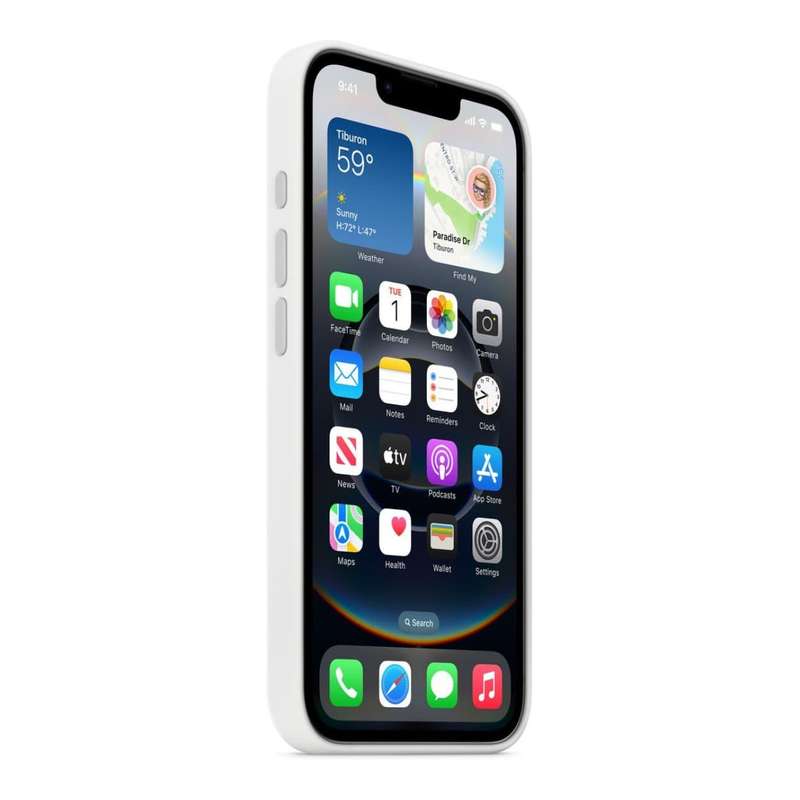 Apple iPhone 16e White Silicone Case MD3P4ZM/A