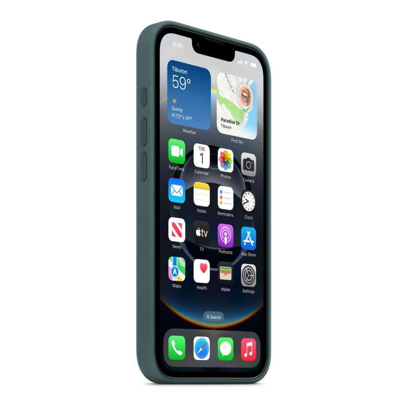Apple iPhone 16e Lake Green Silicone Case MD3X4ZM/A