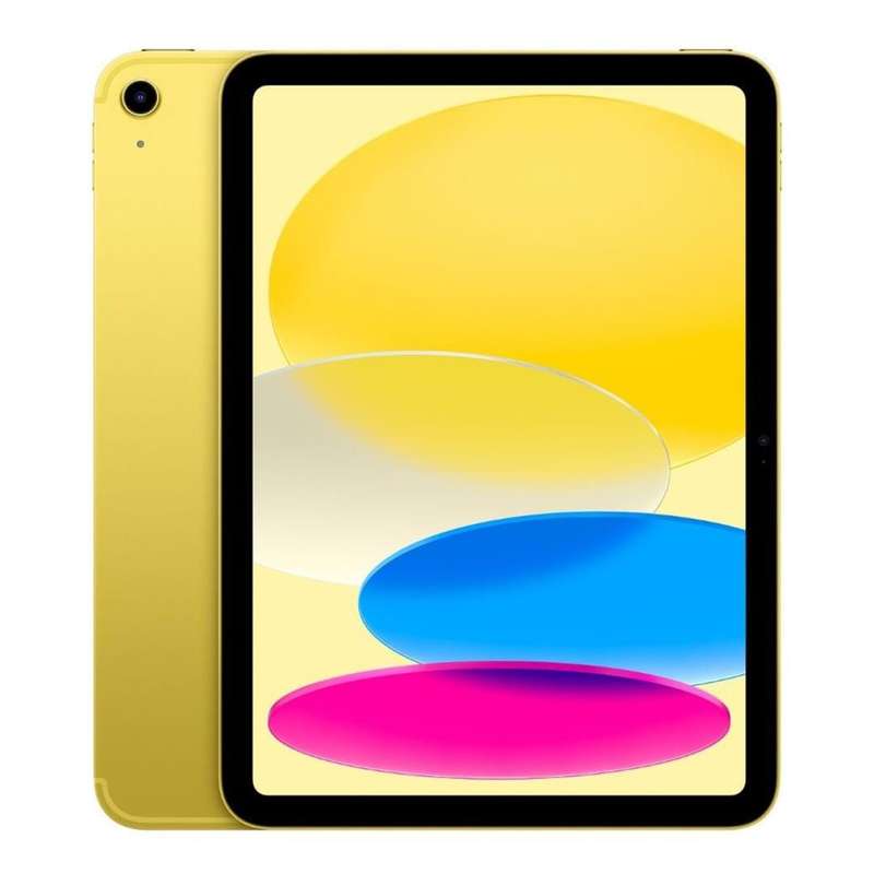 Apple iPad 11-inch Tablet - Apple A16 256GB ROM 8GB RAM Wi-Fi iPadOS 18 Yellow MD4J4QA/A