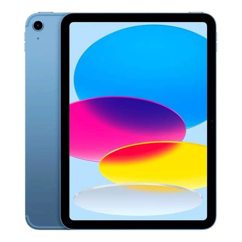 Apple iPad 11-inch Tablet - Apple A16 512GB ROM 6GB RAM Wi-Fi LTE iPadOS 18 Blue