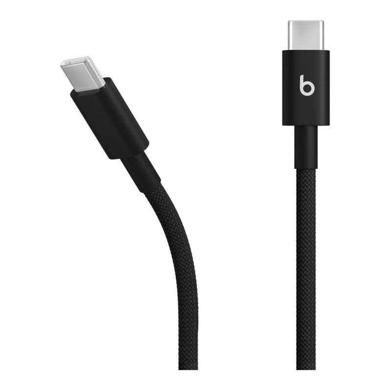 Beats by Dr. Dre 1.5m USB-C Woven Cable - Bolt Black MDGA4EE/A