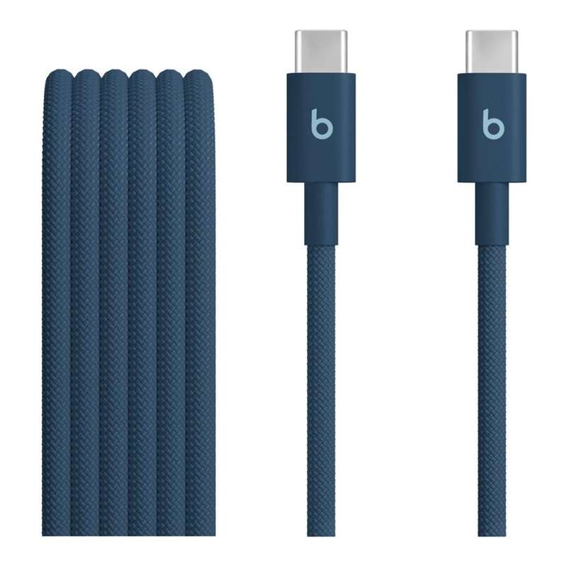 Beats by Dr. Dre 1.5m USB-C Woven Cable - Nitro Navy MDGE4EE/A
