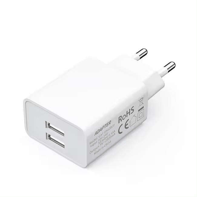 Tuff-Luv MF2248 10W Dual Type-A EU Wall Charger White
