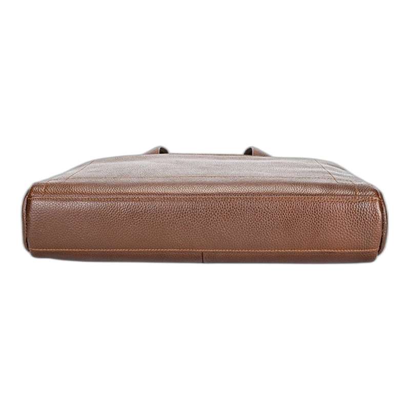 Tuff-Luv Genuine Leather 13-14-inch Laptop Bag Dark Brown MF3600