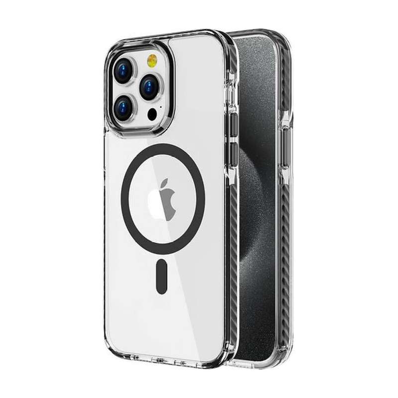 Tuff-Luv Extreme Rugged Clear Case with MagSafe for Apple iPhone 15 - Clear MF3634