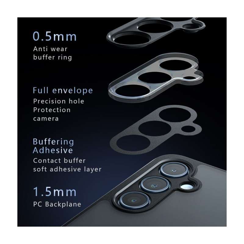 Tuff-Luv MagSafe Rugged Case for Samsung Galaxy A25 Black Clear MF3656