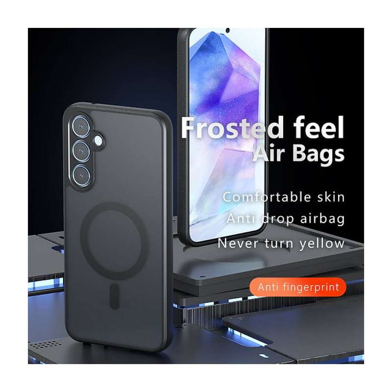 Tuff-Luv MagSafe Rugged Case for Samsung Galaxy A15 Black MF3657
