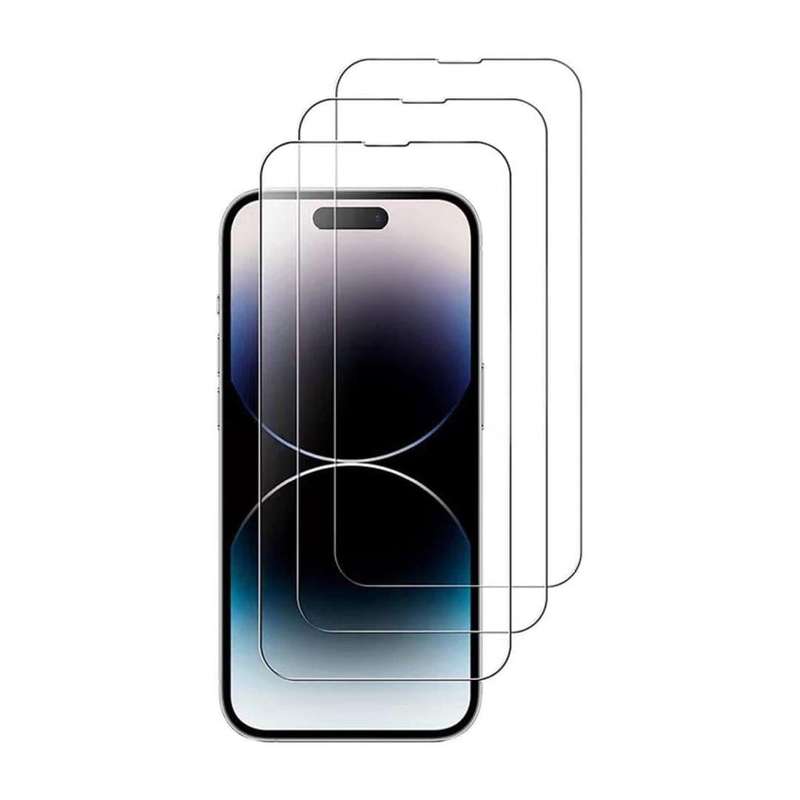 Tuff-Luv 2.5D Tempered Glass Screen Protector for Apple iPhone 16 Plus Clear MF3668