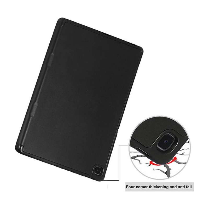 Tuff-Luv Folio Smart Case with Pen Holder for Samsung Tab S6 Lite Black MF3720
