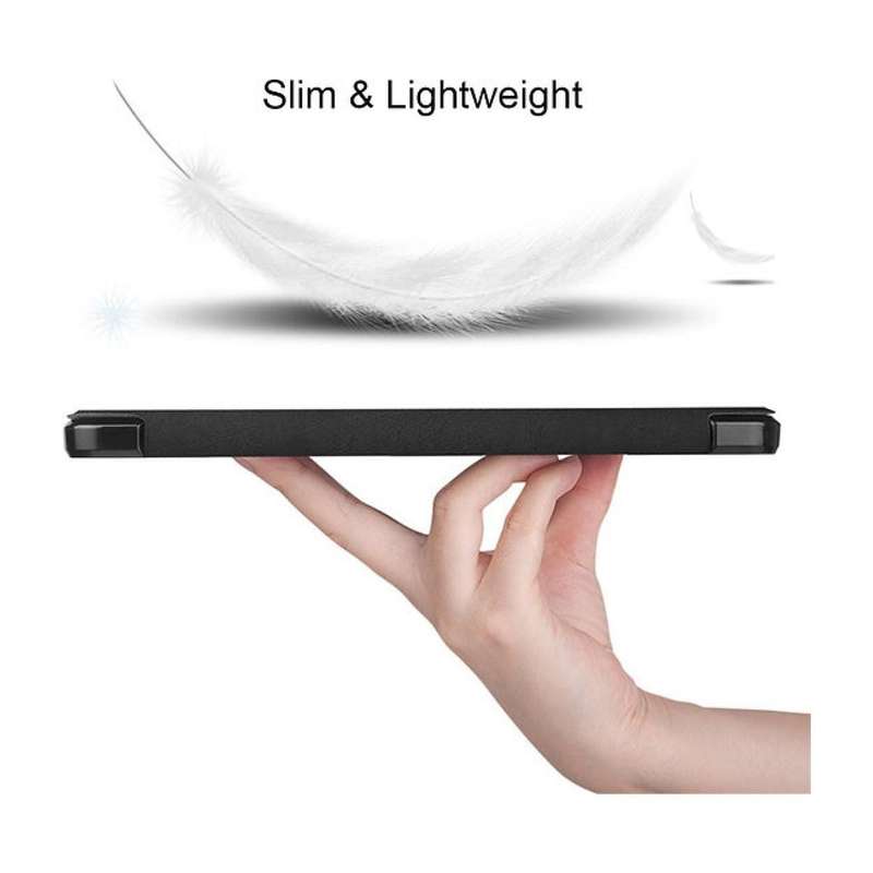 Tuff-Luv Folio Smart Case with Pen Holder for Samsung Tab S6 Lite Black MF3720