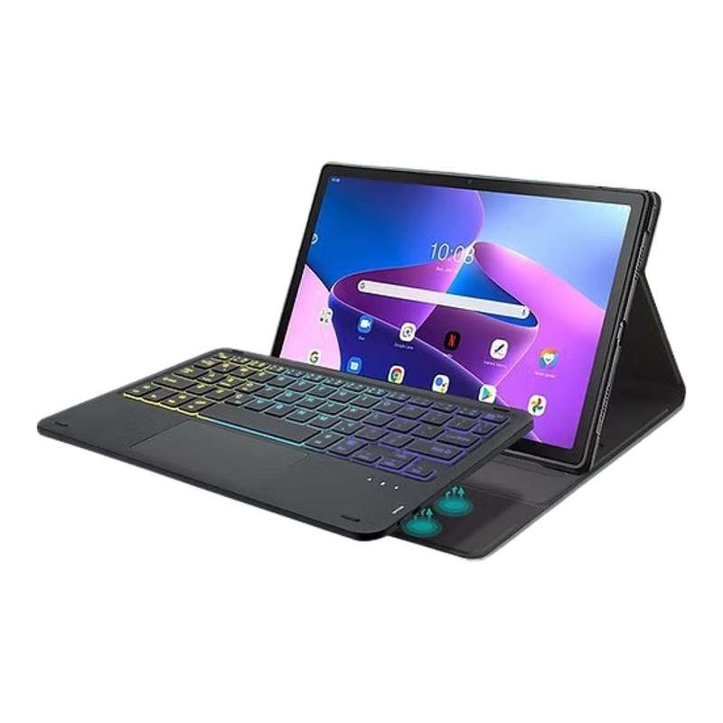 Tuff-Luv Backlit Touchpad Wireless Keyboard for Lenovo M10 3rd Gen TB311XU MF3903