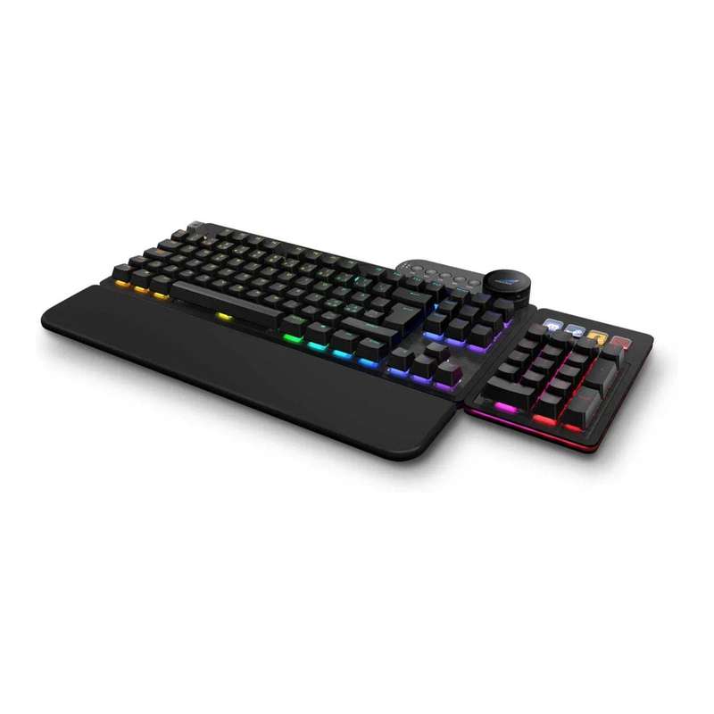 MOUNTAIN Everest Max Wired RGB Gaming Keyboard Black MG-EVK1B-CO1-US