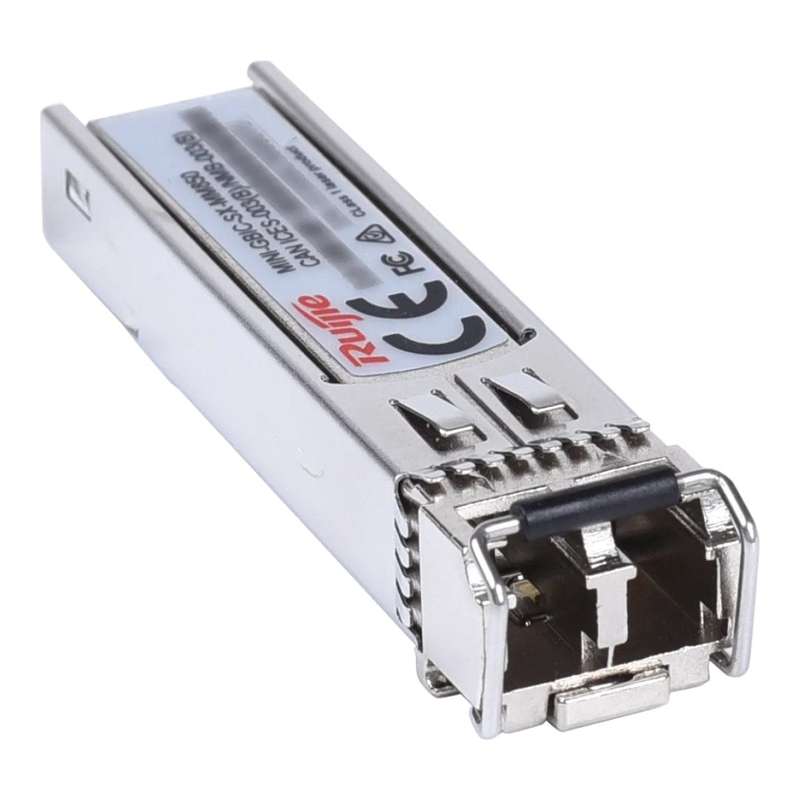 Ruijie Networks MINI-GBIC-SX-MM850 1000BASE-SX SFP 850-nm 550-m DDM Duplex LC MMF Optical Transce...