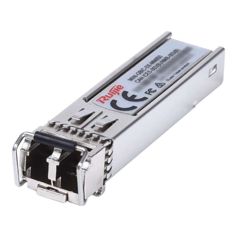 Ruijie Networks MINI-GBIC-SX-MM850 1000BASE-SX SFP 850-nm 550-m DDM Duplex LC MMF Optical Transce...